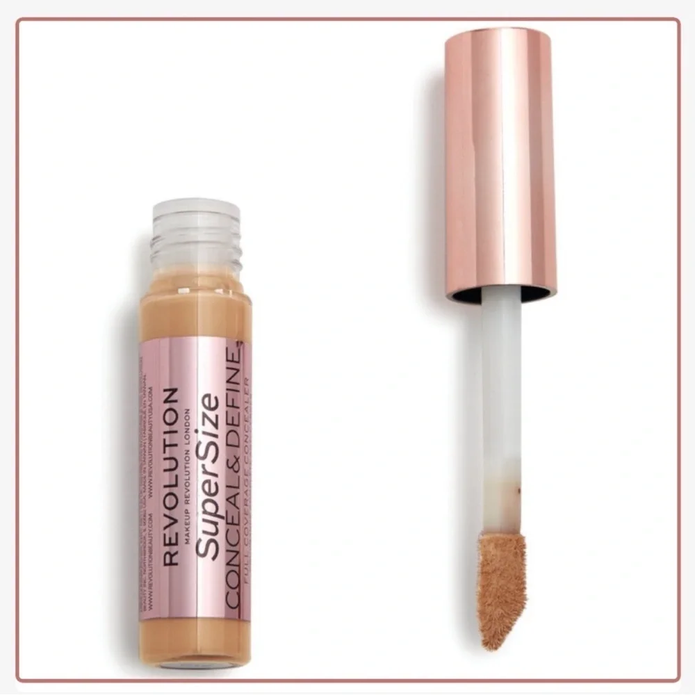C12 - Makeup Revolution SuperSize Conceal & Define Concealer – Shade C12